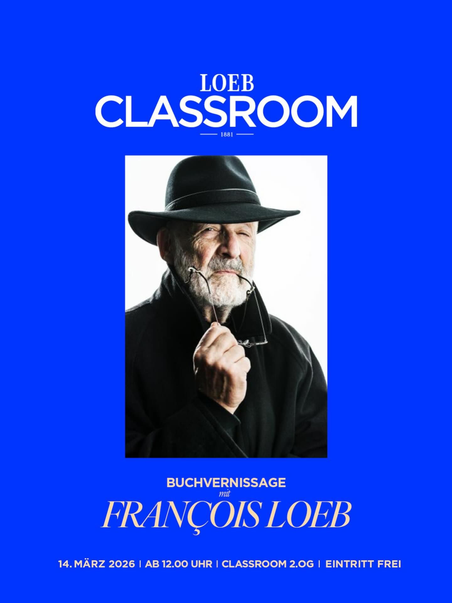 ✨ Buchvernissage mit François Loeb ✨
Am 14. März 2026 laden wir herzlich zur Vernissage seines neuen Buches „Die Strassenbahn, die ins Kino wollte“ ein.
Freuen Sie sich auf ein spannendes Gespräch, eine Lesung sowie eine anschliessende Signierung.
📍 Kino Quinnie (Cinema Movie 2), Bern
🕚 11.00 Uhr
Ein literarischer Kinobesuch der besonderen Art wir freuen uns auf dich📖🎬 Die Teilnahme an der Veranstaltung ist kostenlos, eine Anmeldung ist jedoch erwünscht
Reserviere einen Platz 👉 https://eveeno.com/228129155 ✨ Buchvernissage mit François Loeb ✨
Am 14. März 2026 laden wir herzlich zur Vernissage seines neuen Buches „Die Strassenbahn, die ins Kino wollte“ ein.
Freuen Sie sich auf ein spannendes Gespräch, eine Lesung sowie eine anschliessende Signierung.
📍 Kino Quinnie (Cinema Movie 2), Bern
🕚 11.00 Uhr
Ein literarischer Kinobesuch der besonderen Art wir freuen uns auf dich📖🎬 Die Teilnahme an der Veranstaltung ist kostenlos, eine Anmeldung ist jedoch erwünscht
Reserviere einen Platz 👉 https://eveeno.com/228129155