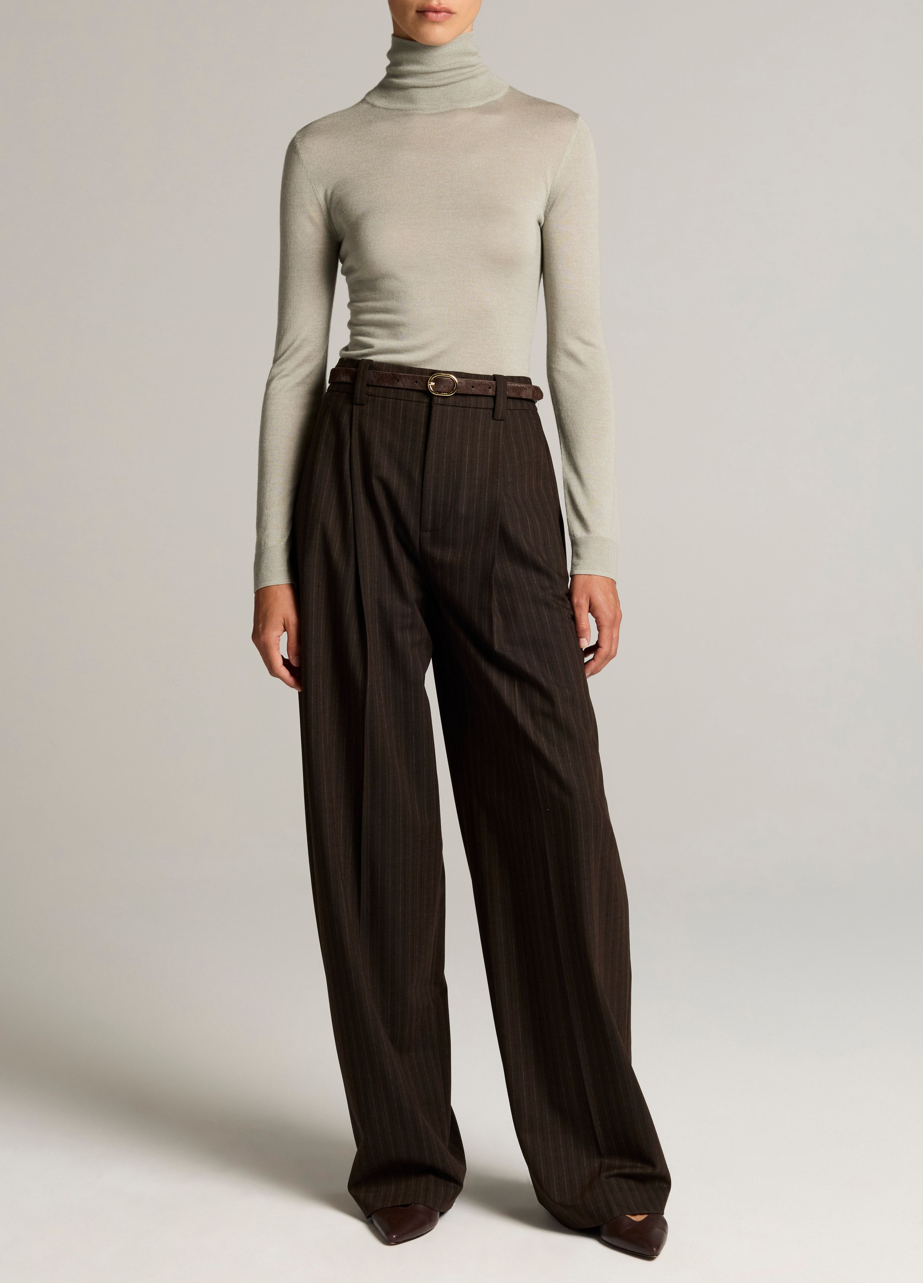 Slim Turtleneck Pullover