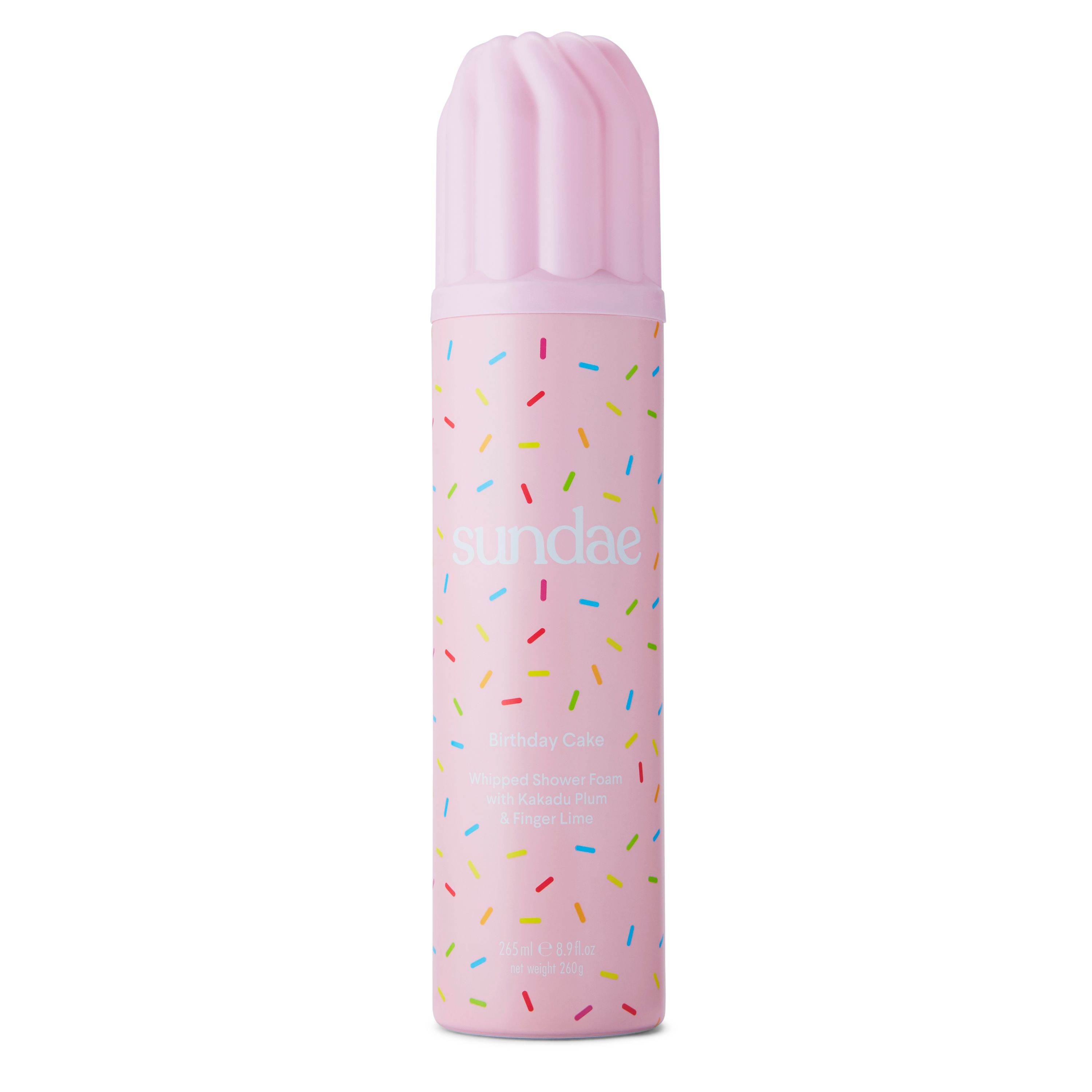 Birthday Cake Shower Foam