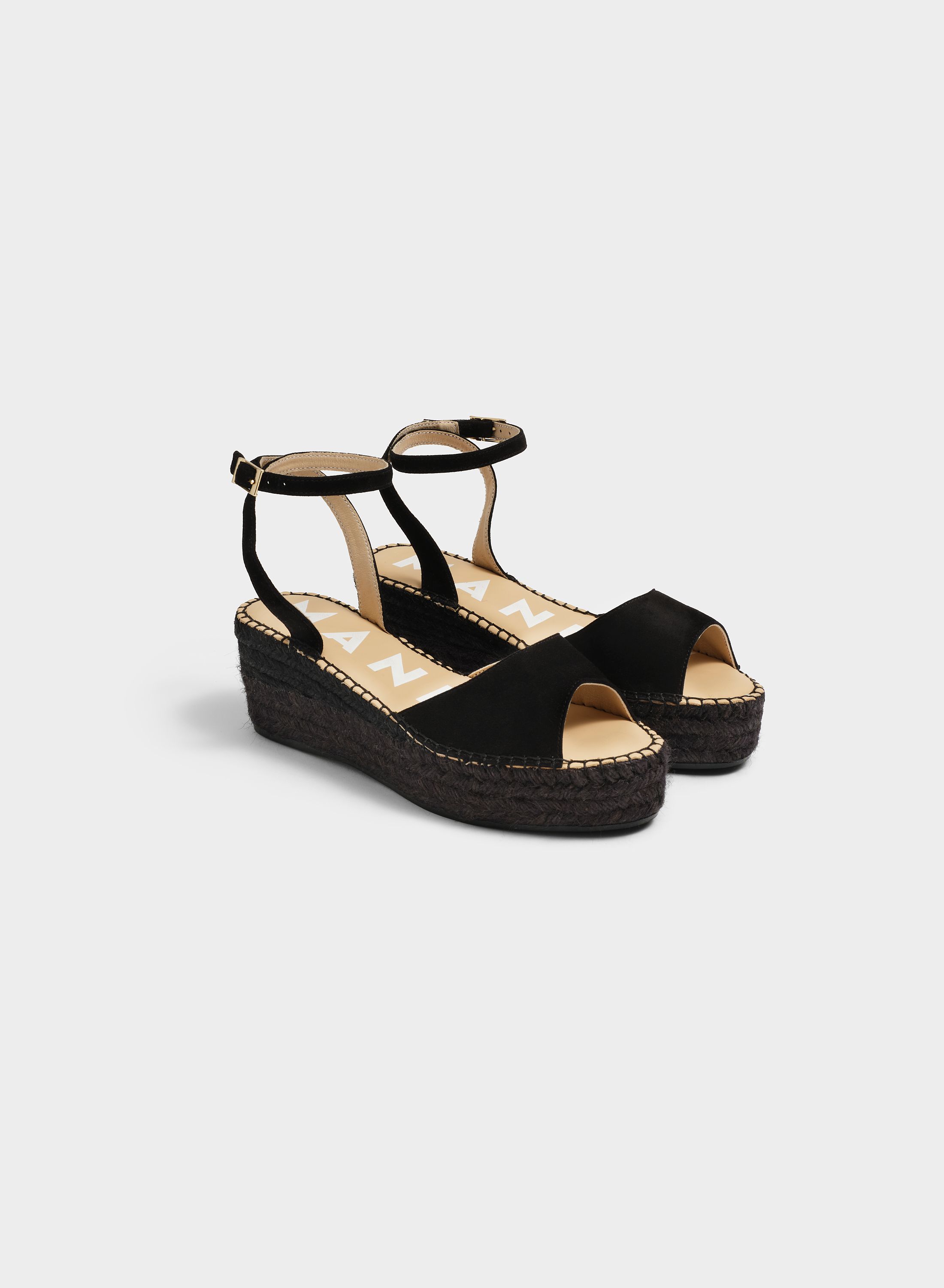 Open Toe Platforms Sandalen