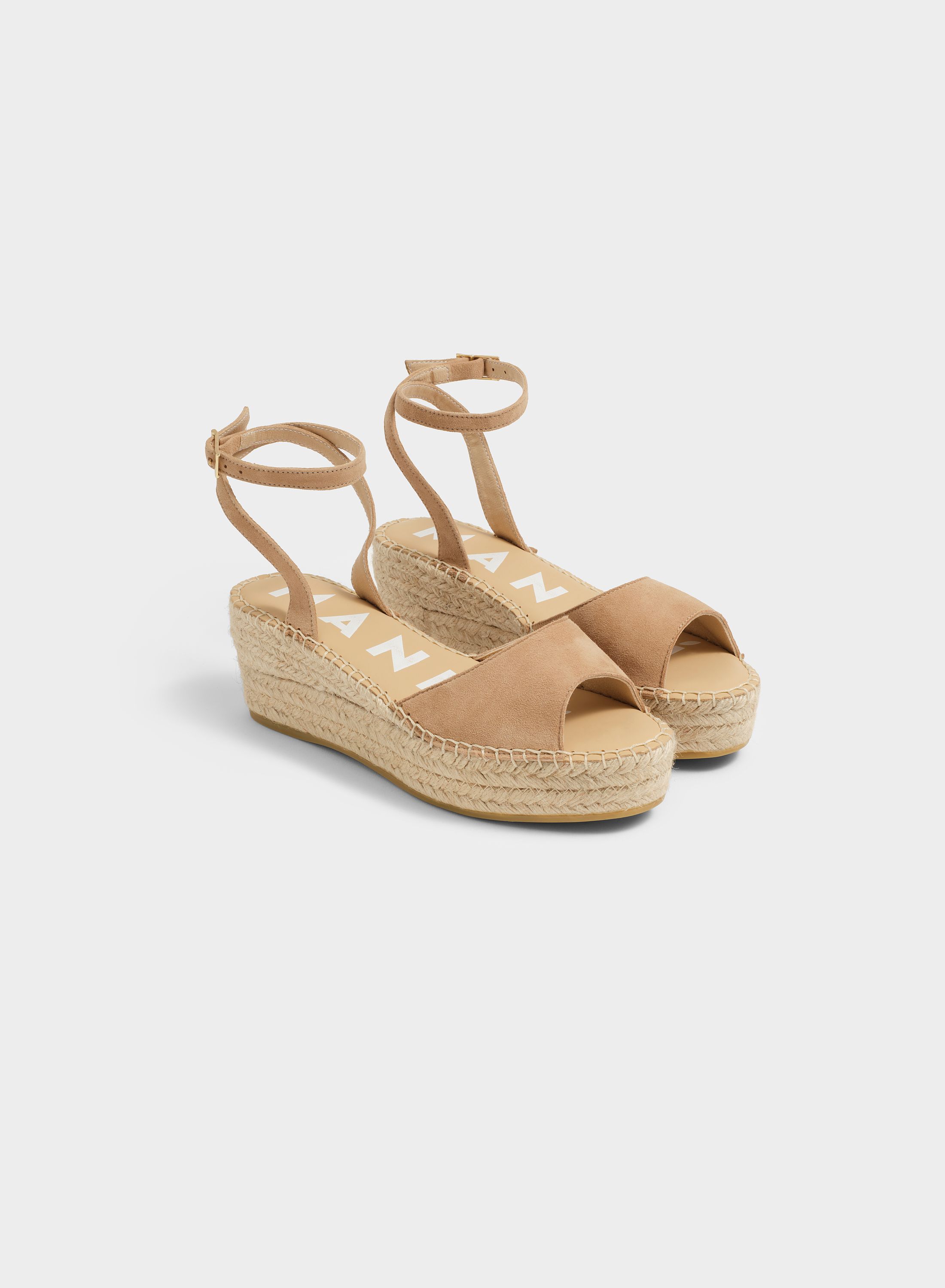Open Toe Platforms Sandalen
