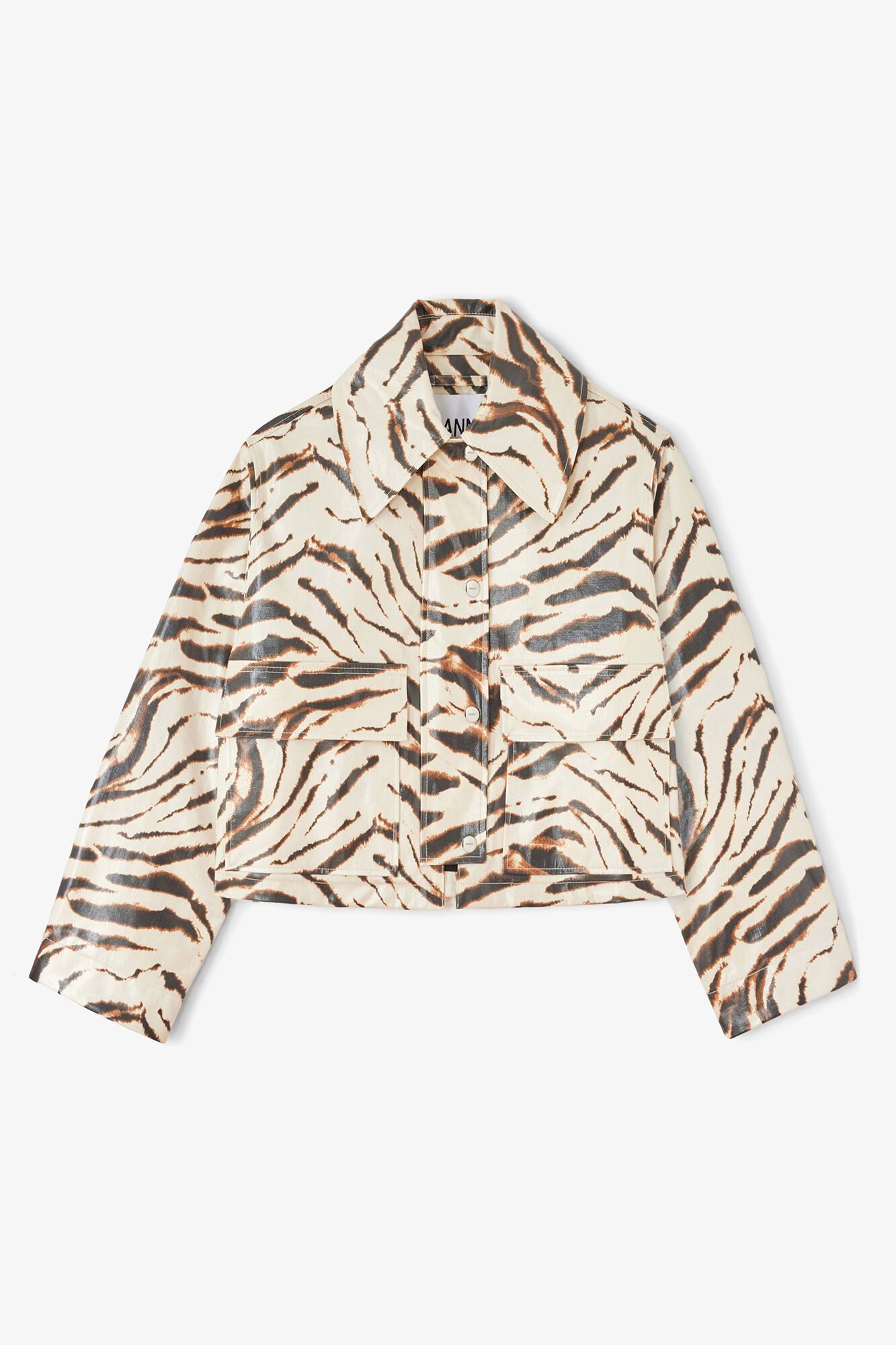 Double Cotton Belted Jacke