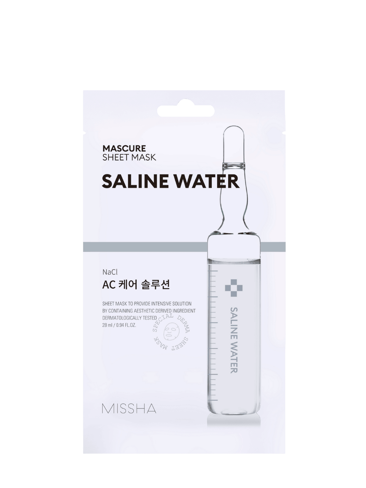 Mascure Ac Care Saline Water Sheet