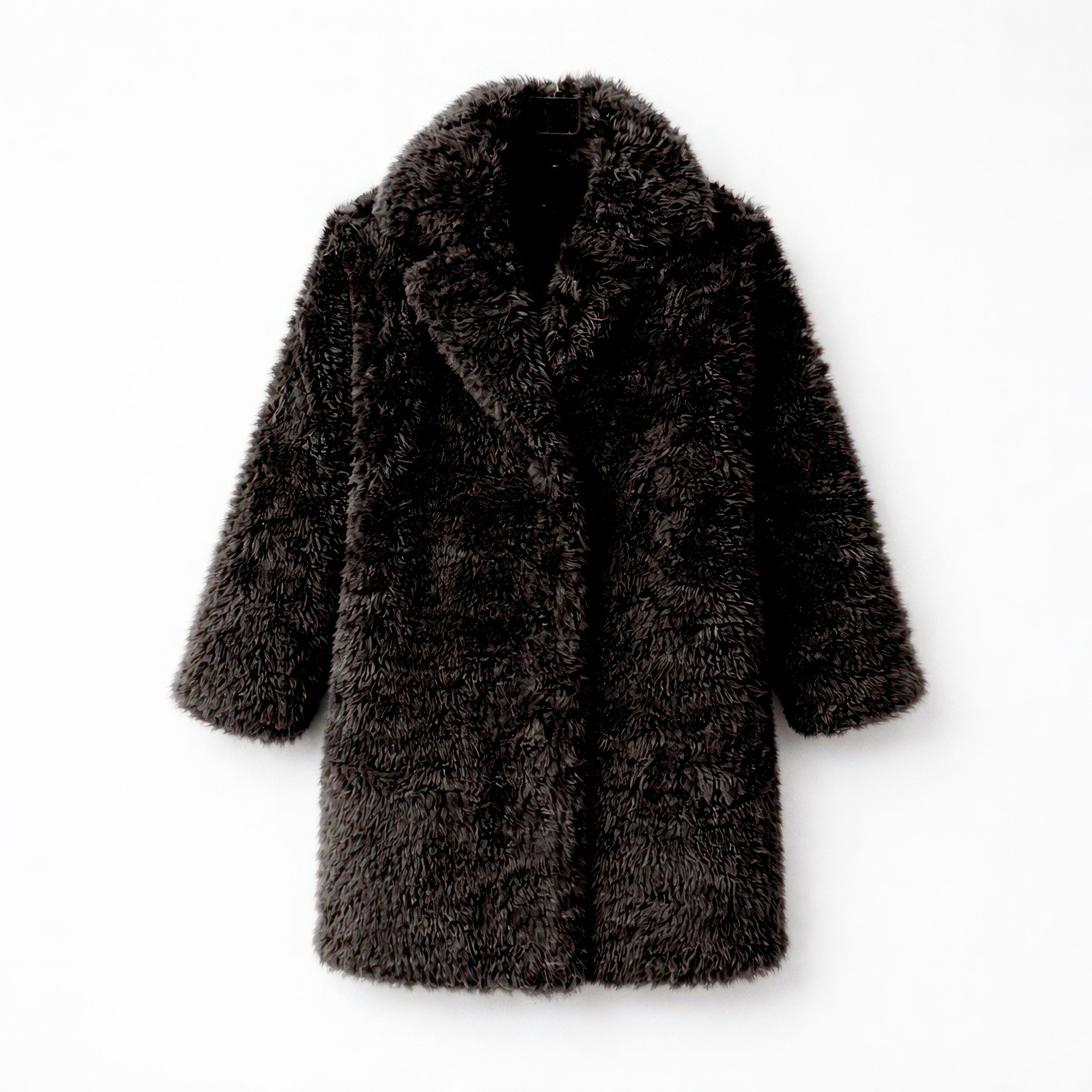 Ladies Faux Fur Mantel