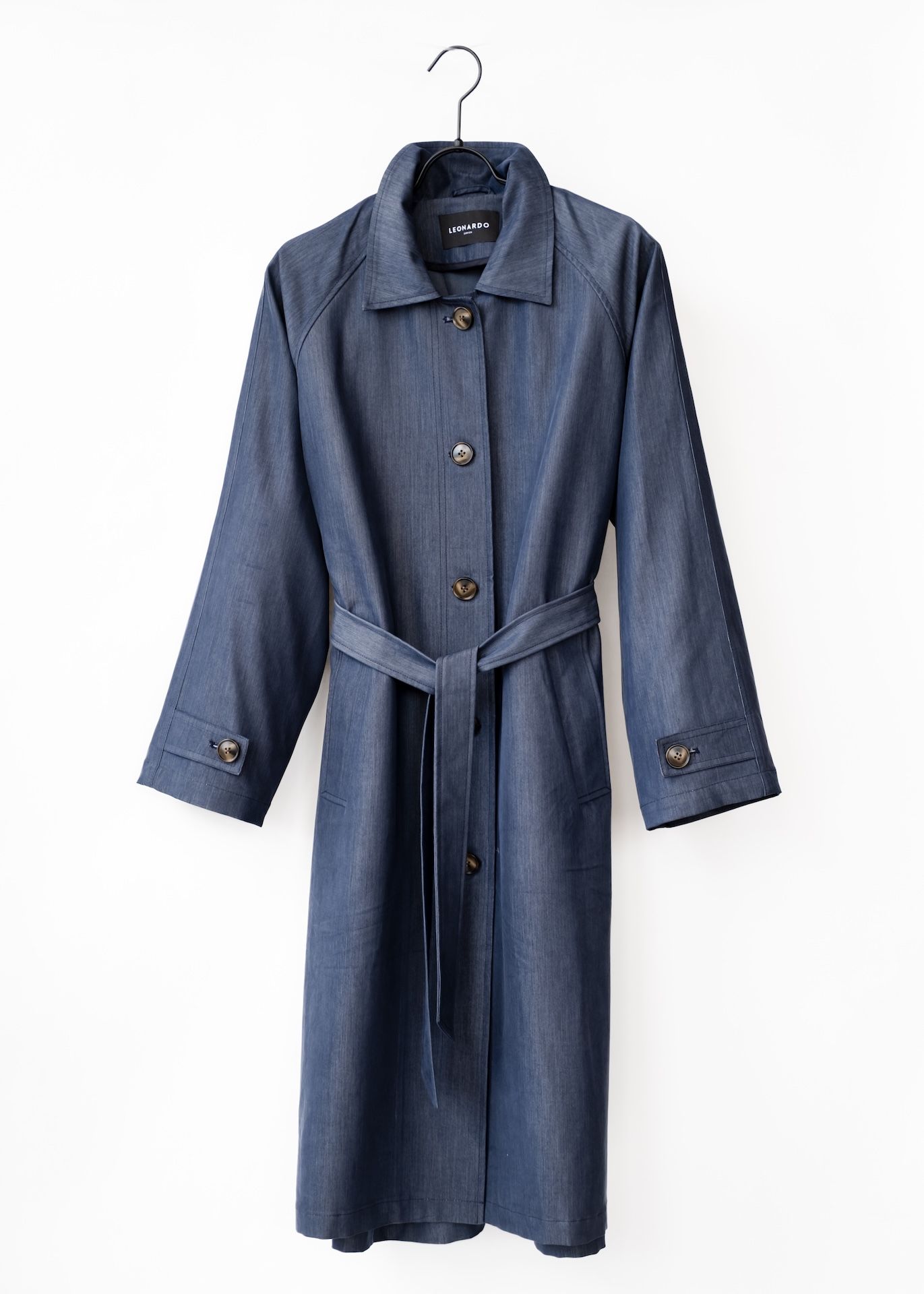 Fabric Women Trench Mantel