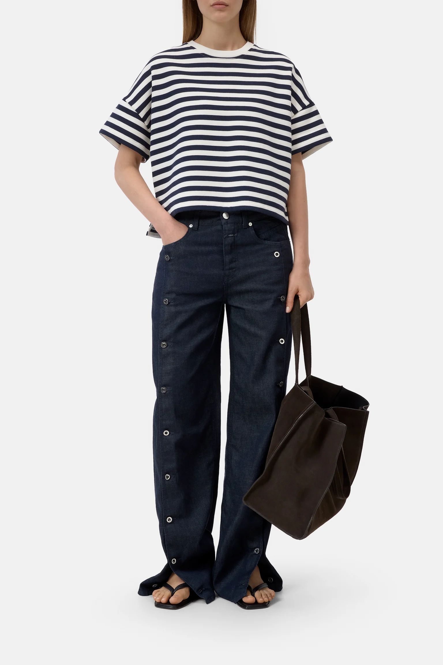 Cropped sweatshirt