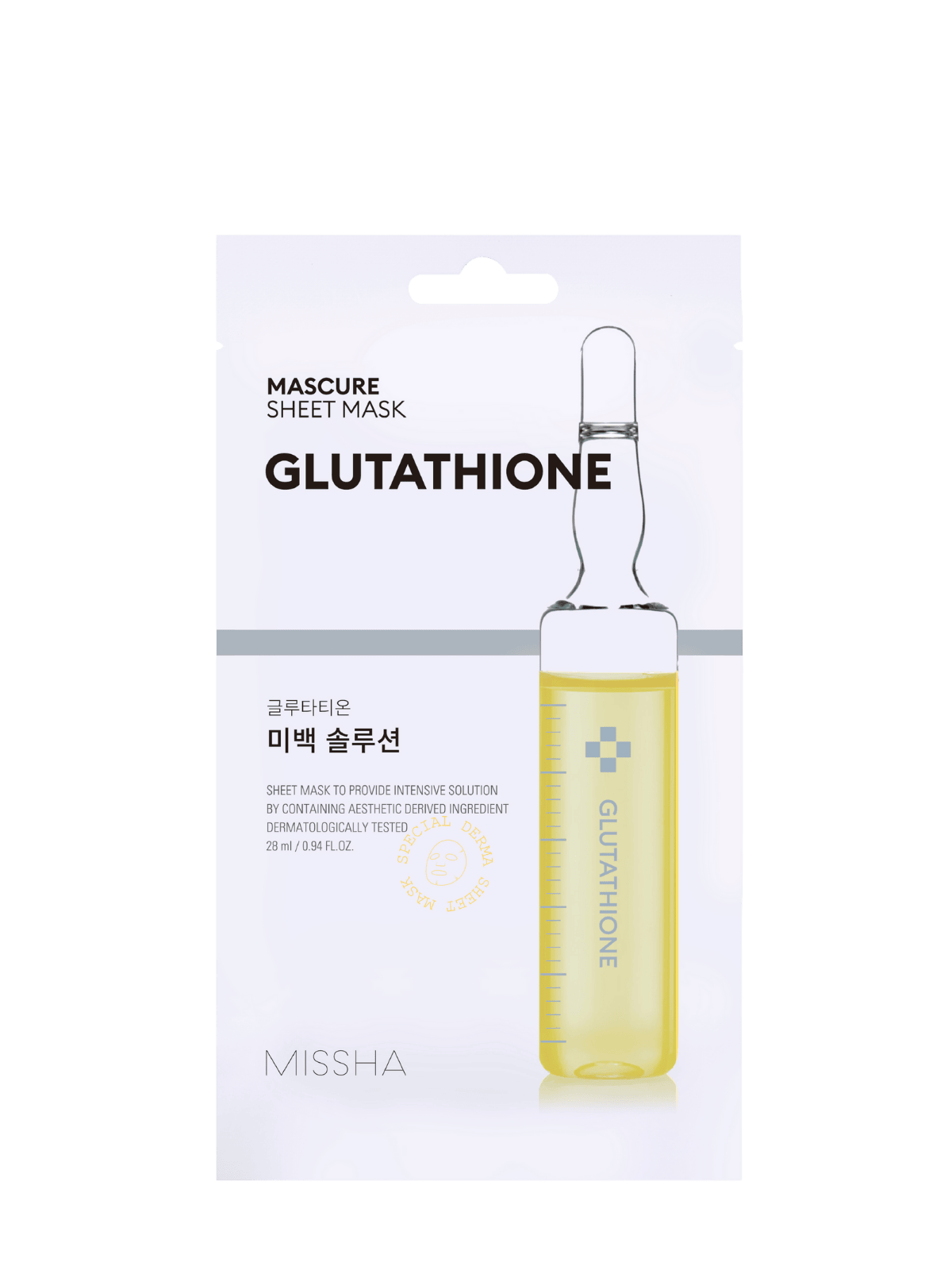 Mascure Whitening Glutat Sheet Mask