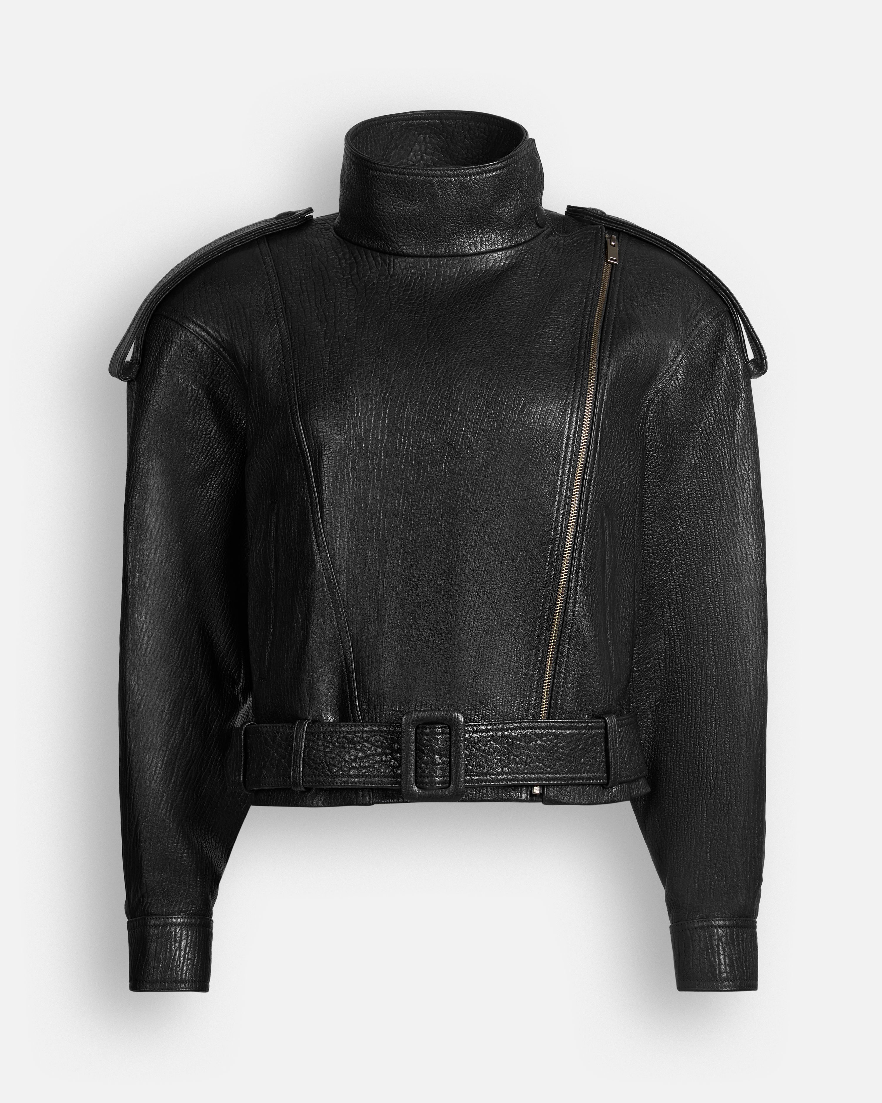Serpa Grained Leather Jacket
