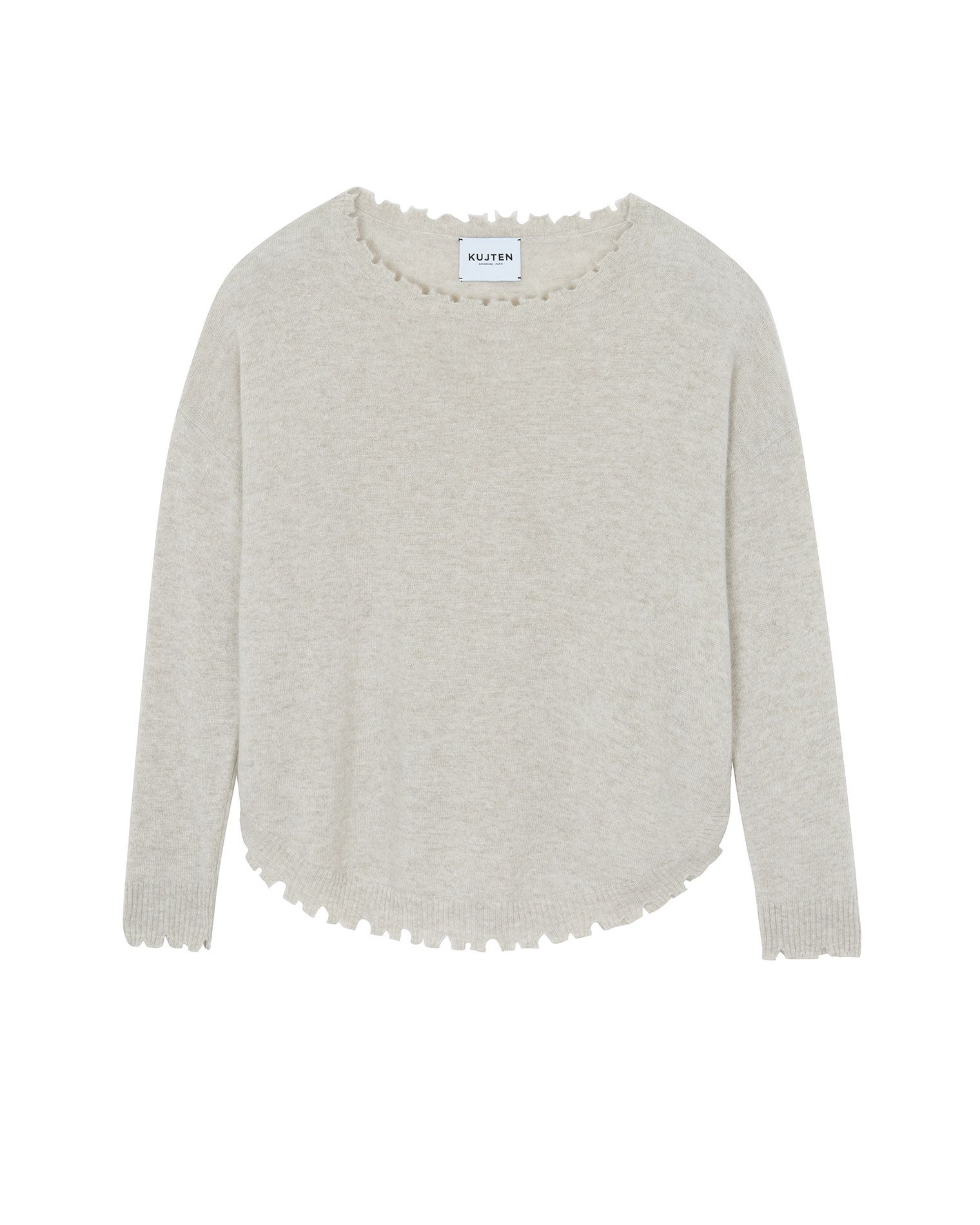Sweater Mela oat white