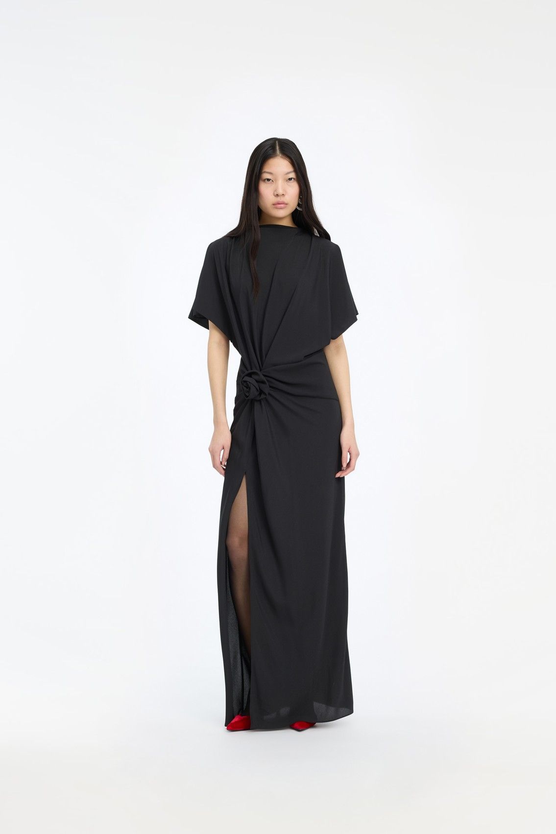 Maxi Slit Kleid