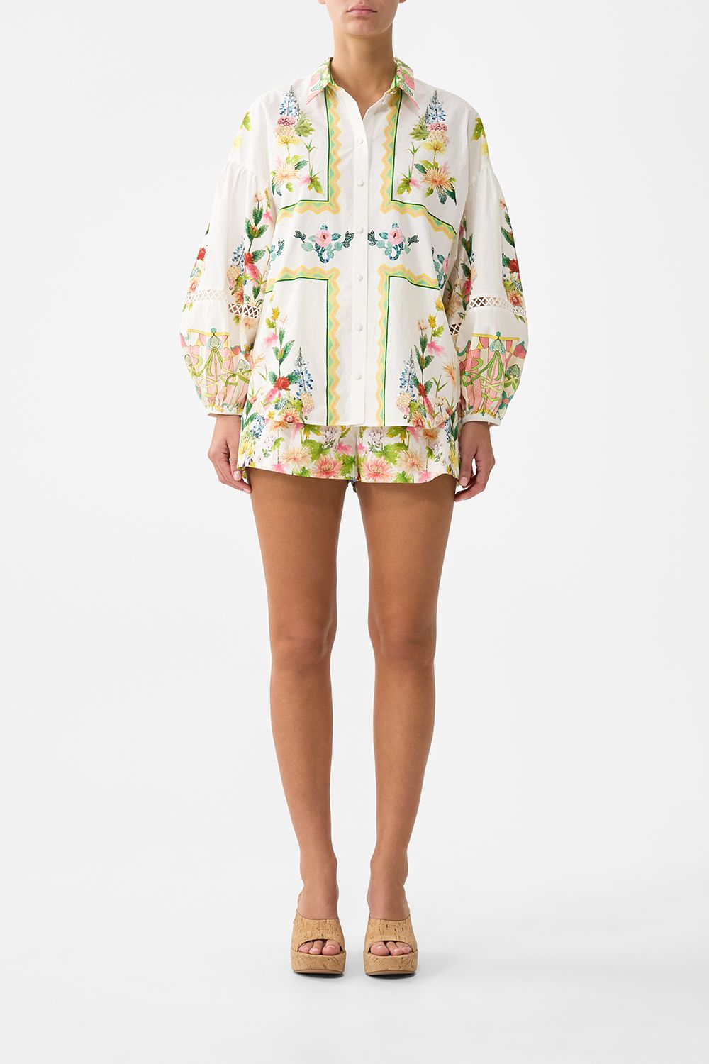 Balloon Sleeve Bluse