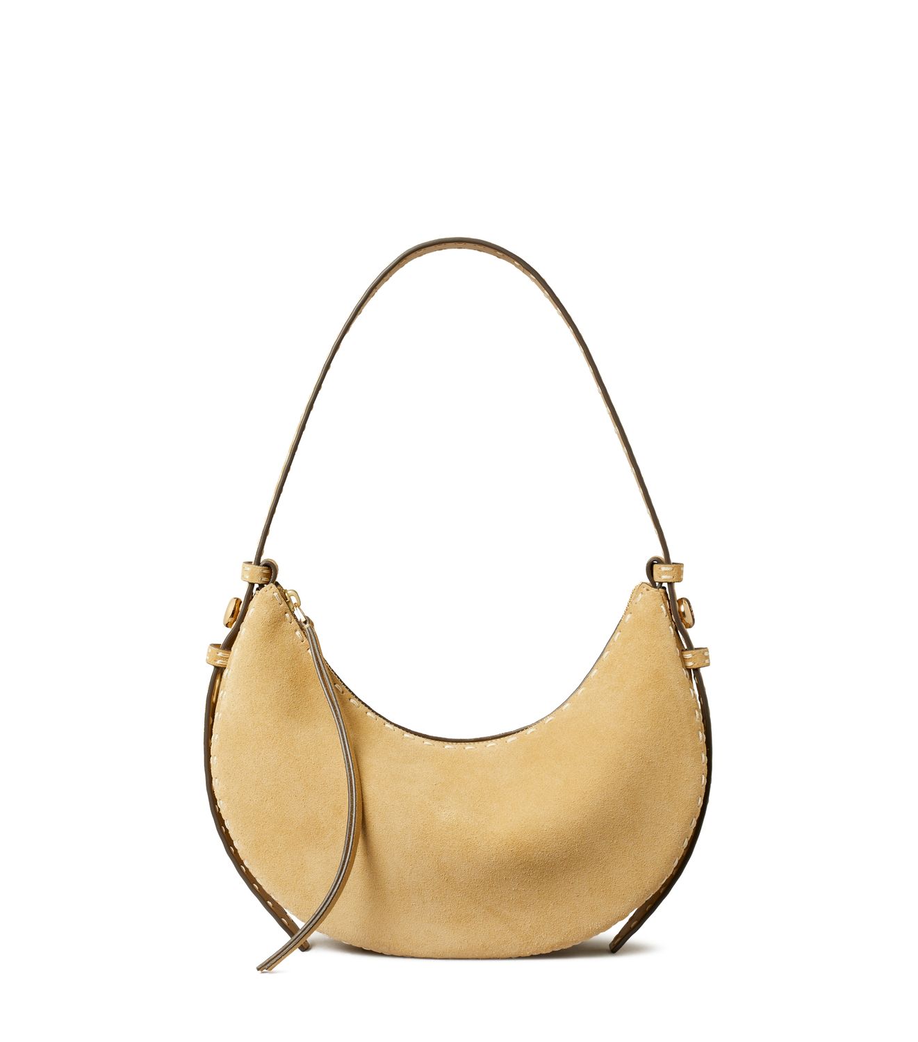 Romy Suede Pick Stitch Tasche