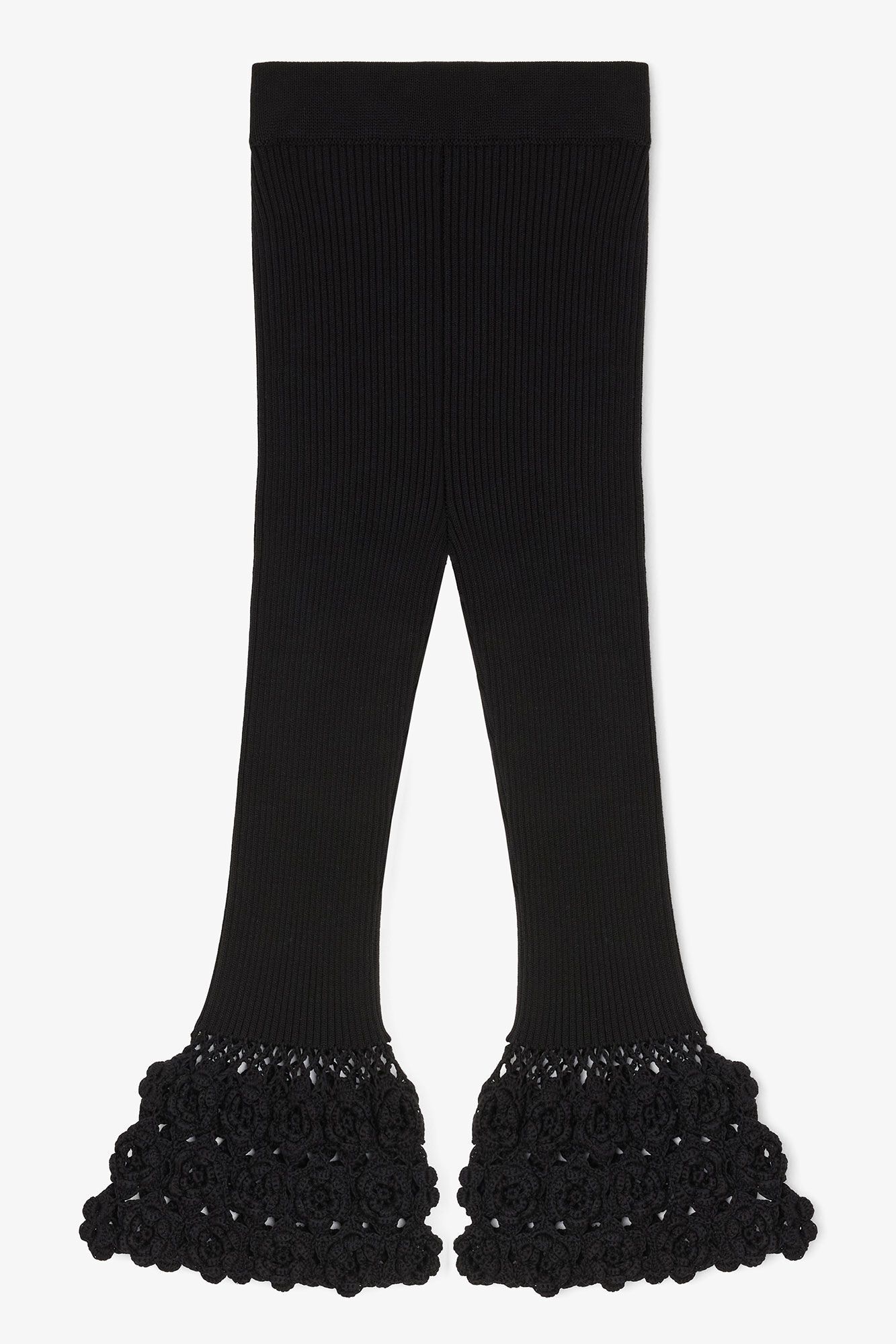 Fine Rib Crochet Hose