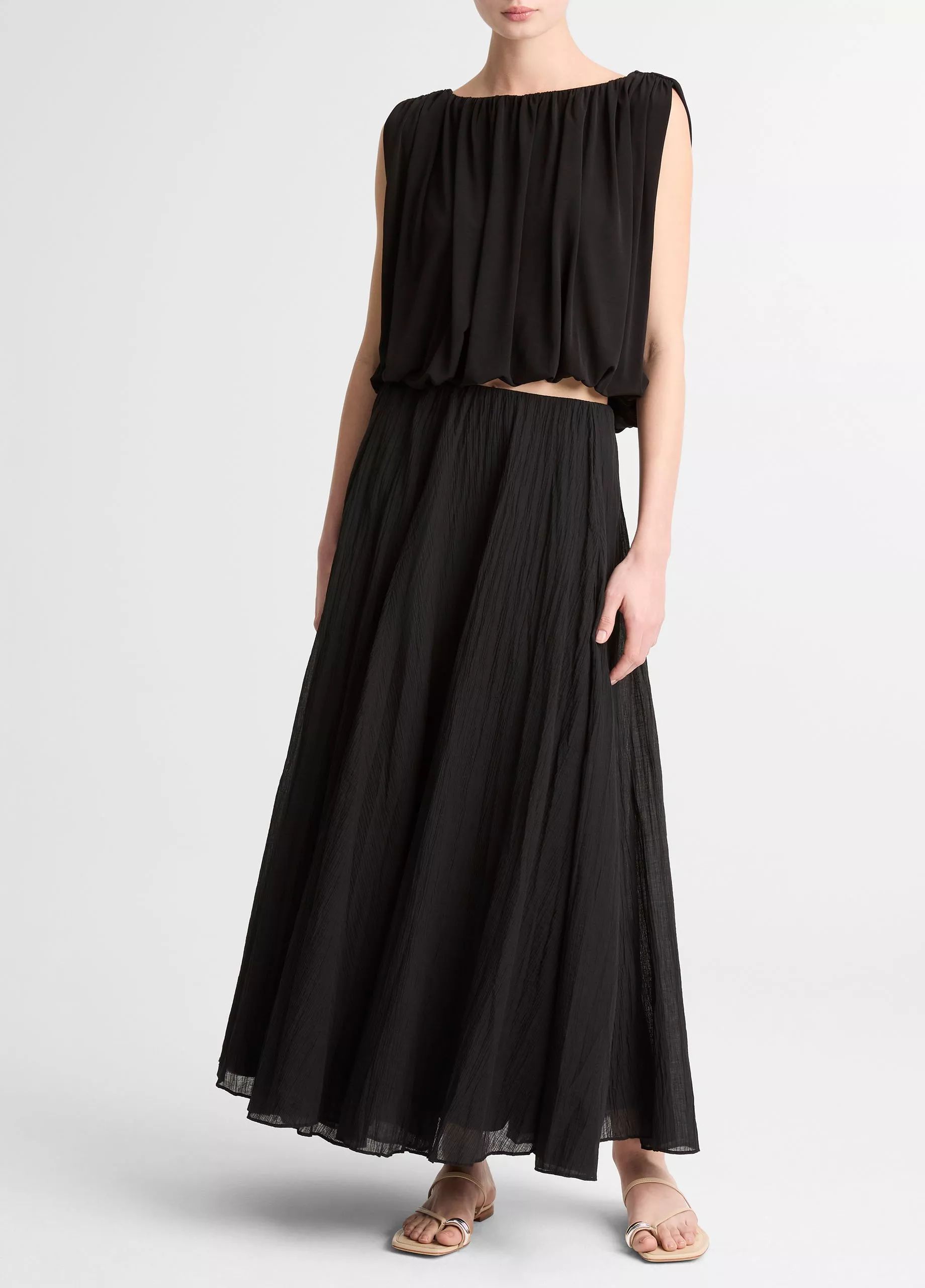 Crinkled Maxi Rock