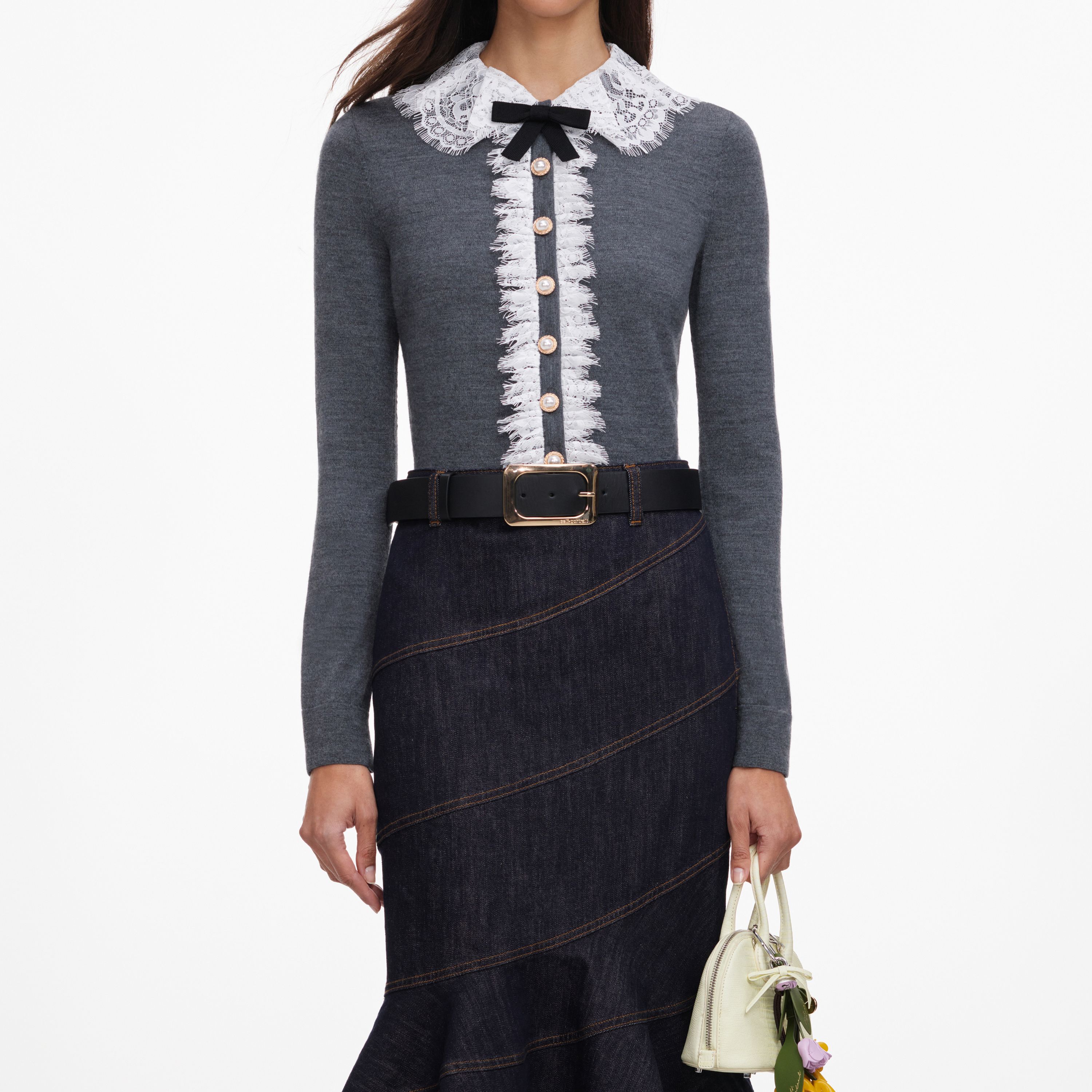 Collar Knit Cardigan
