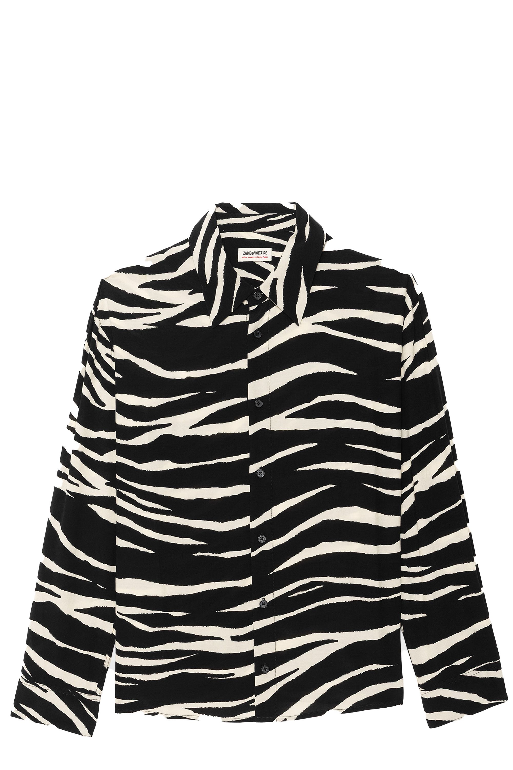 Tyrica Soft Zebra Shirt