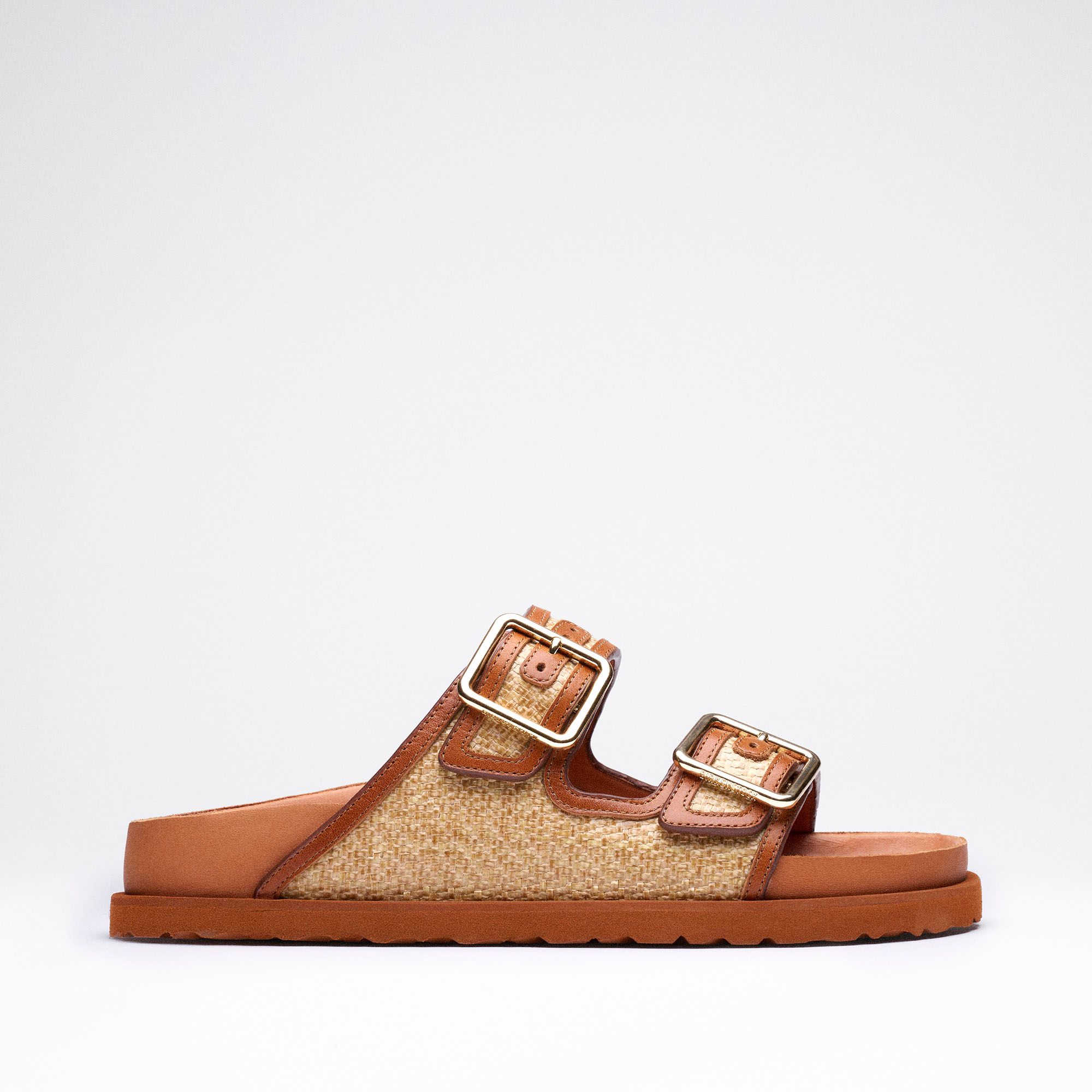 Arizona Raffia Ginger Braun
