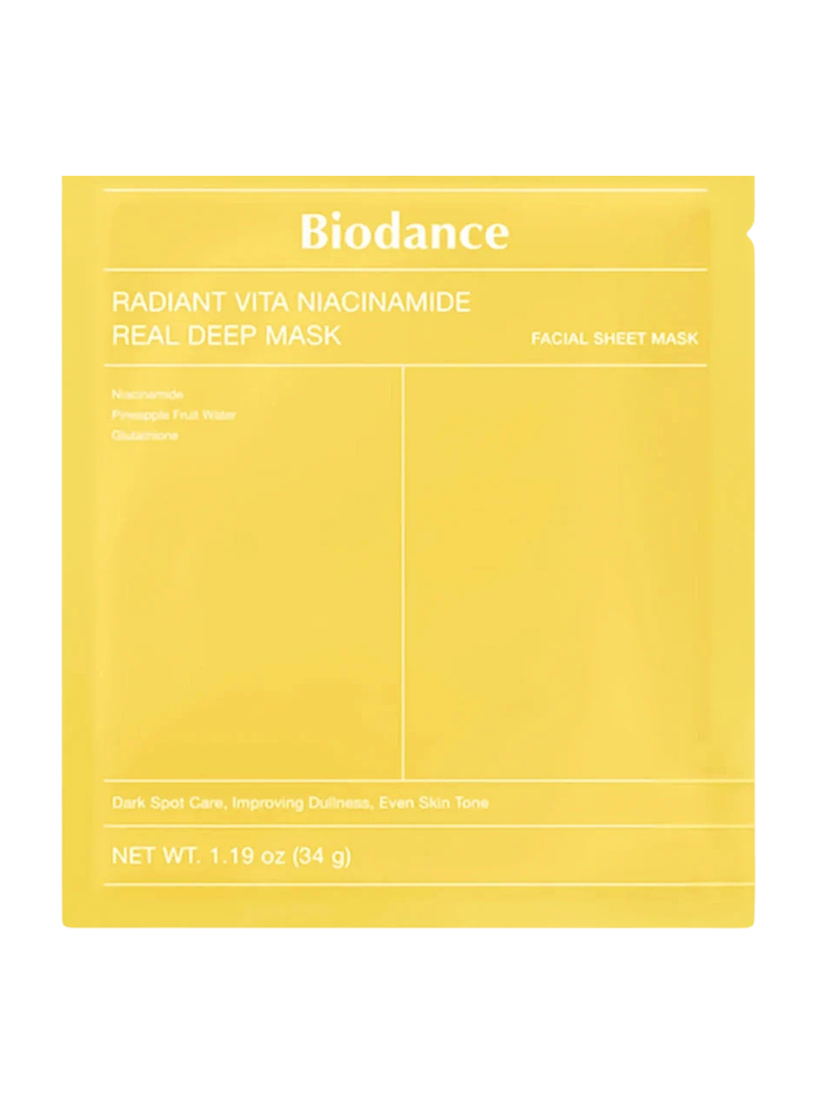 Radiant Vita Niacinamide Real Deep Mask