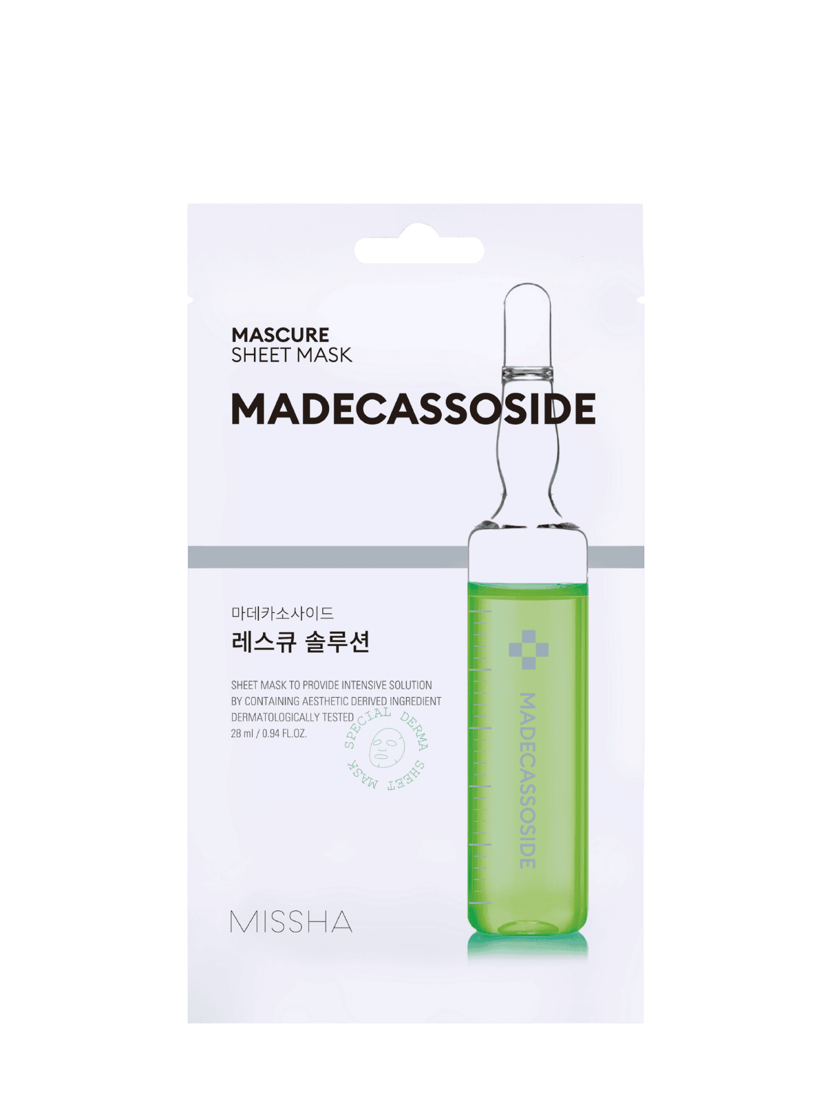 Mascure Rescue Madecasso Sheet Mask