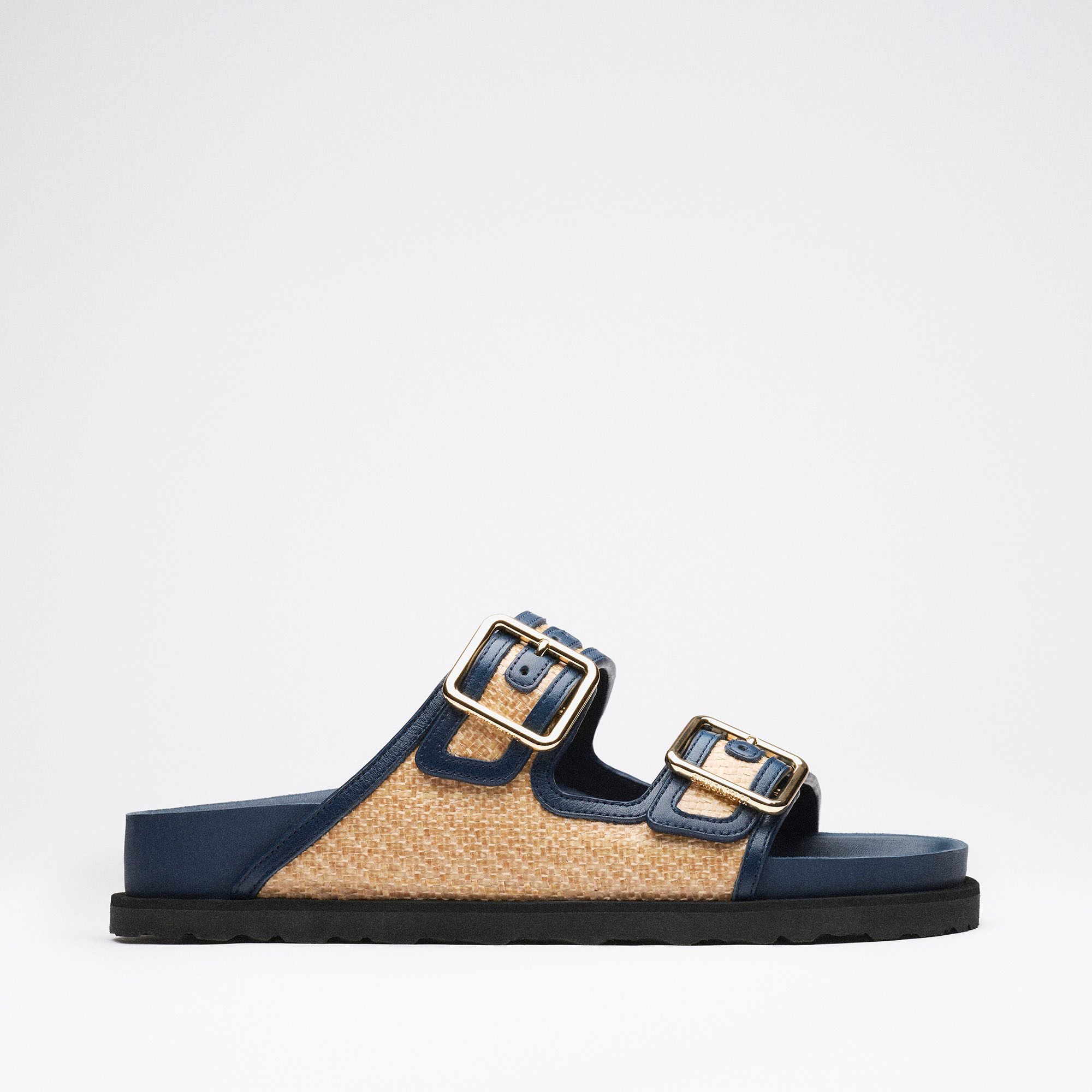 Arizona Raffia Midnight Navy