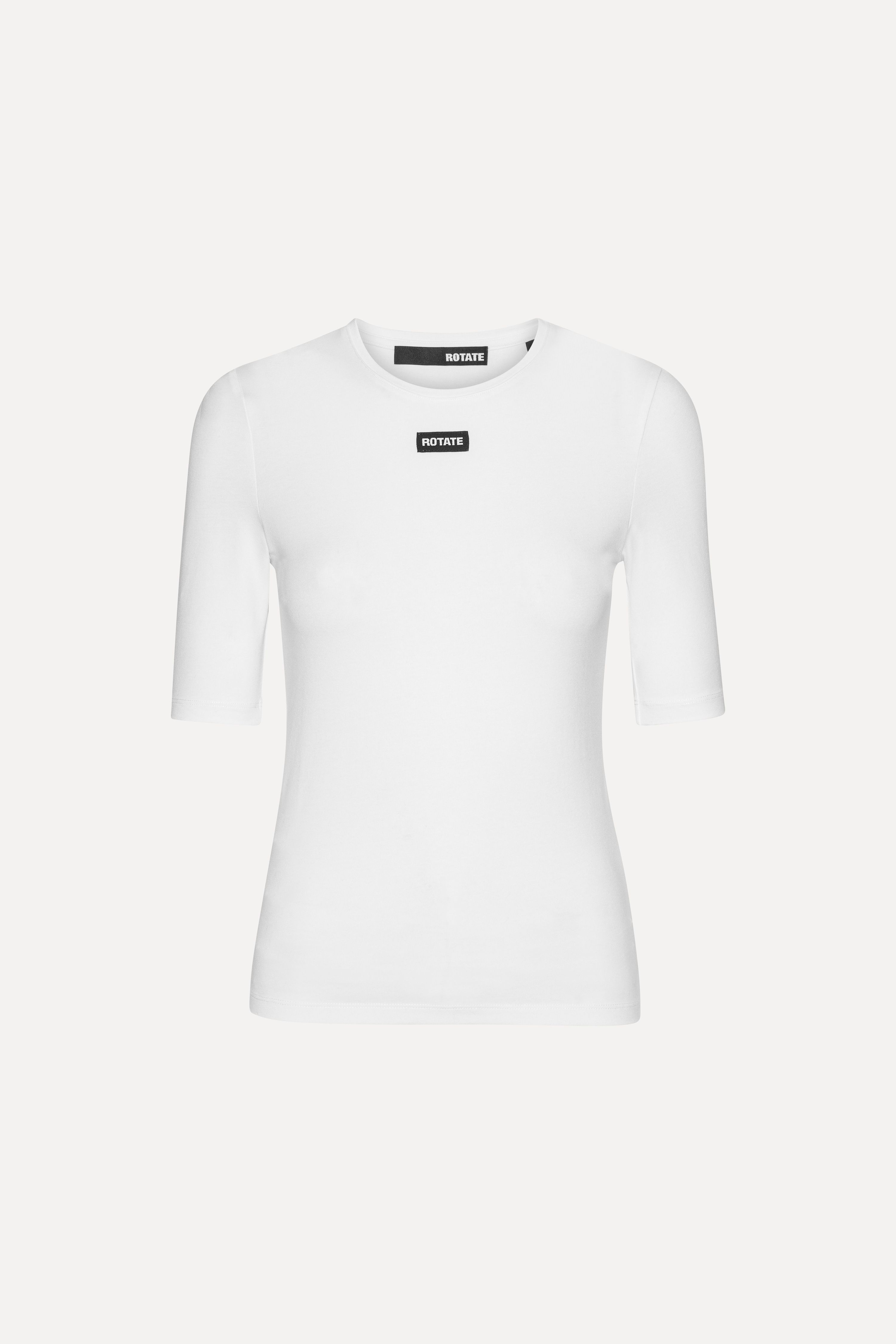 Short Sleeve T-shirt Bright White Logo