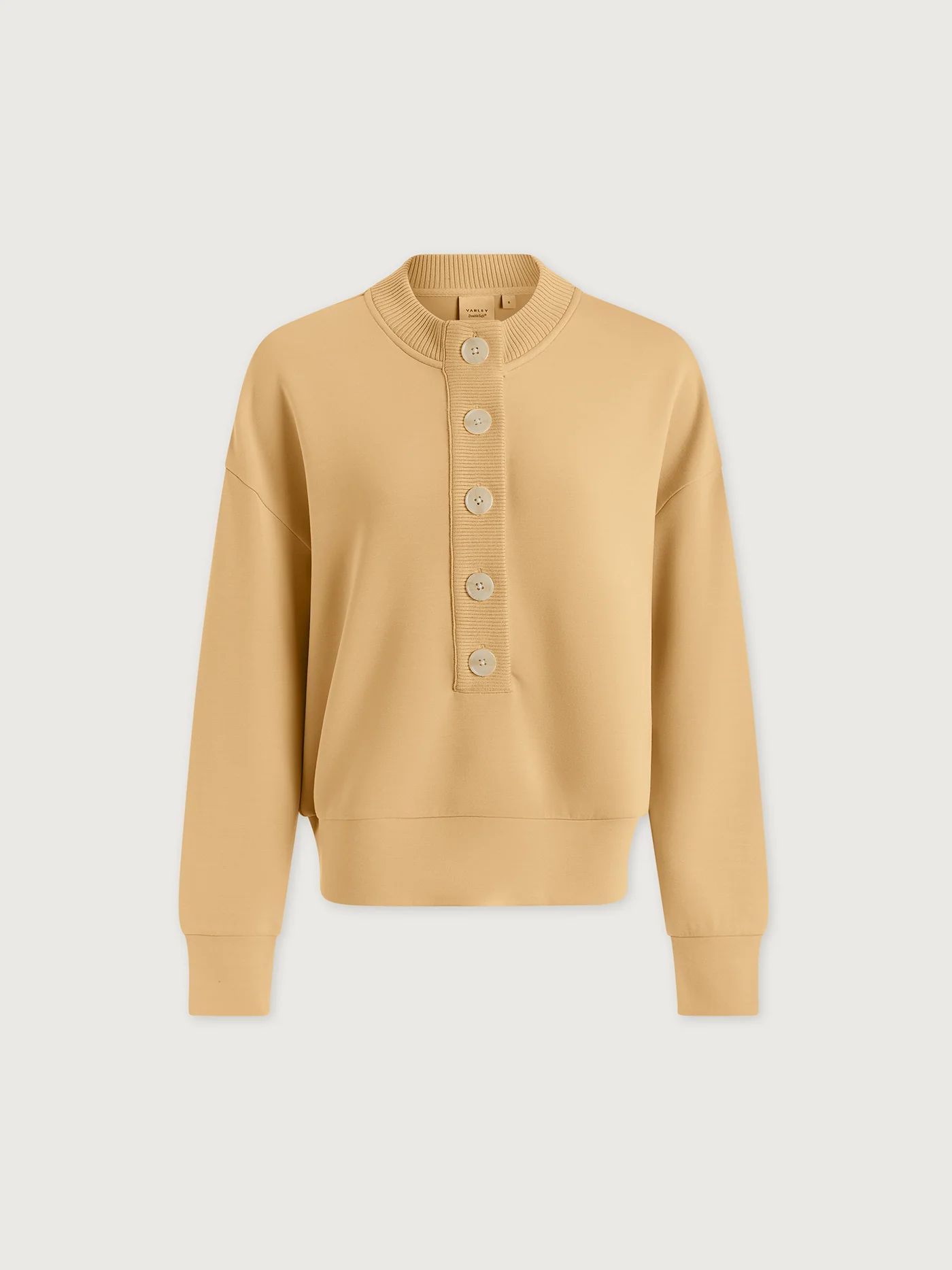 Reena Button Front Sweatshirt
