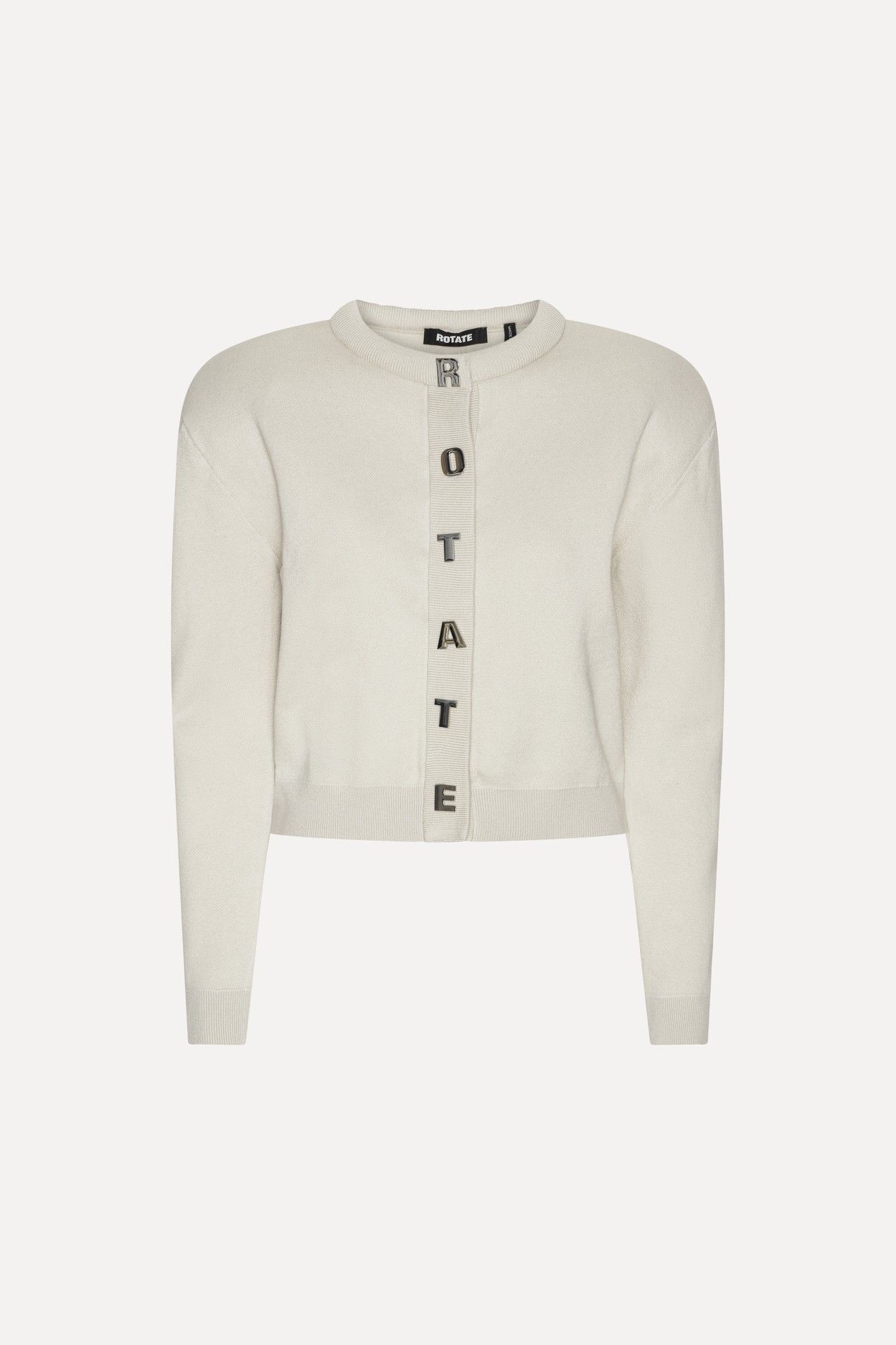 Firm Knit Cardigan Creme
