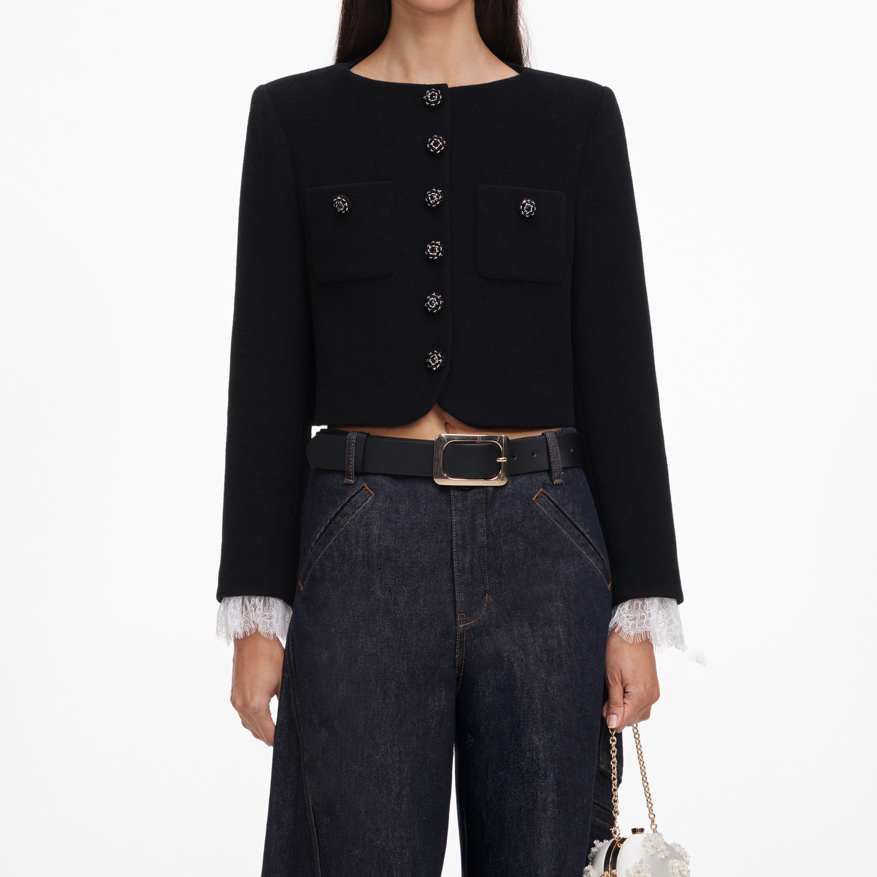 Button Down Jacke