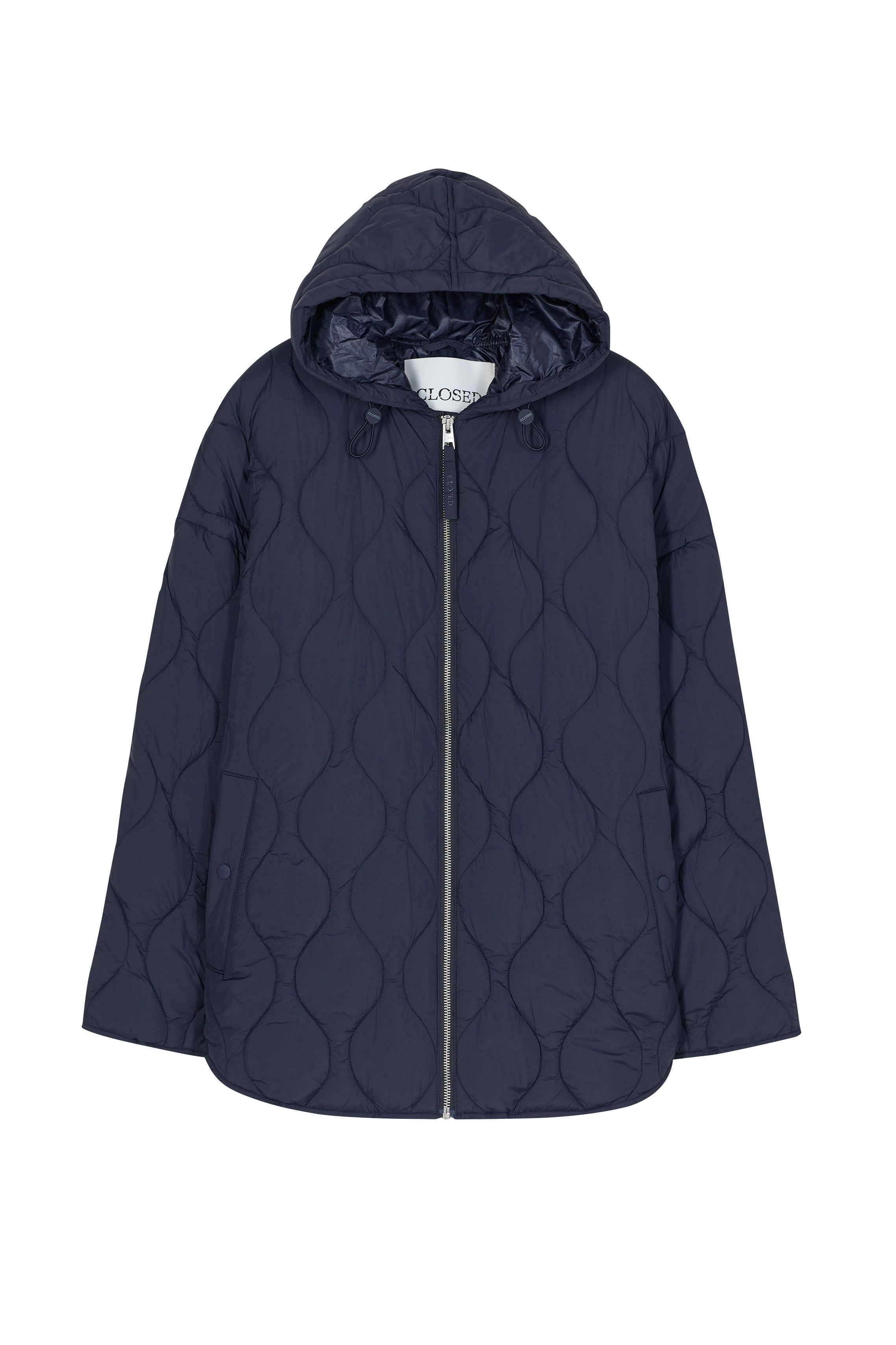 Quilted hooded Jacke