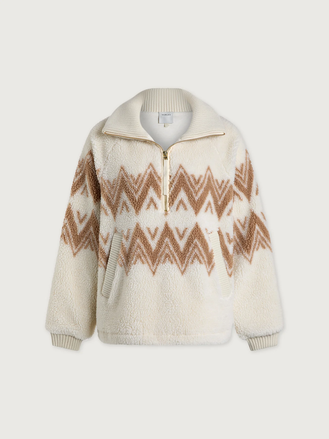 Hendrik Half Zip Sherpa Pullover