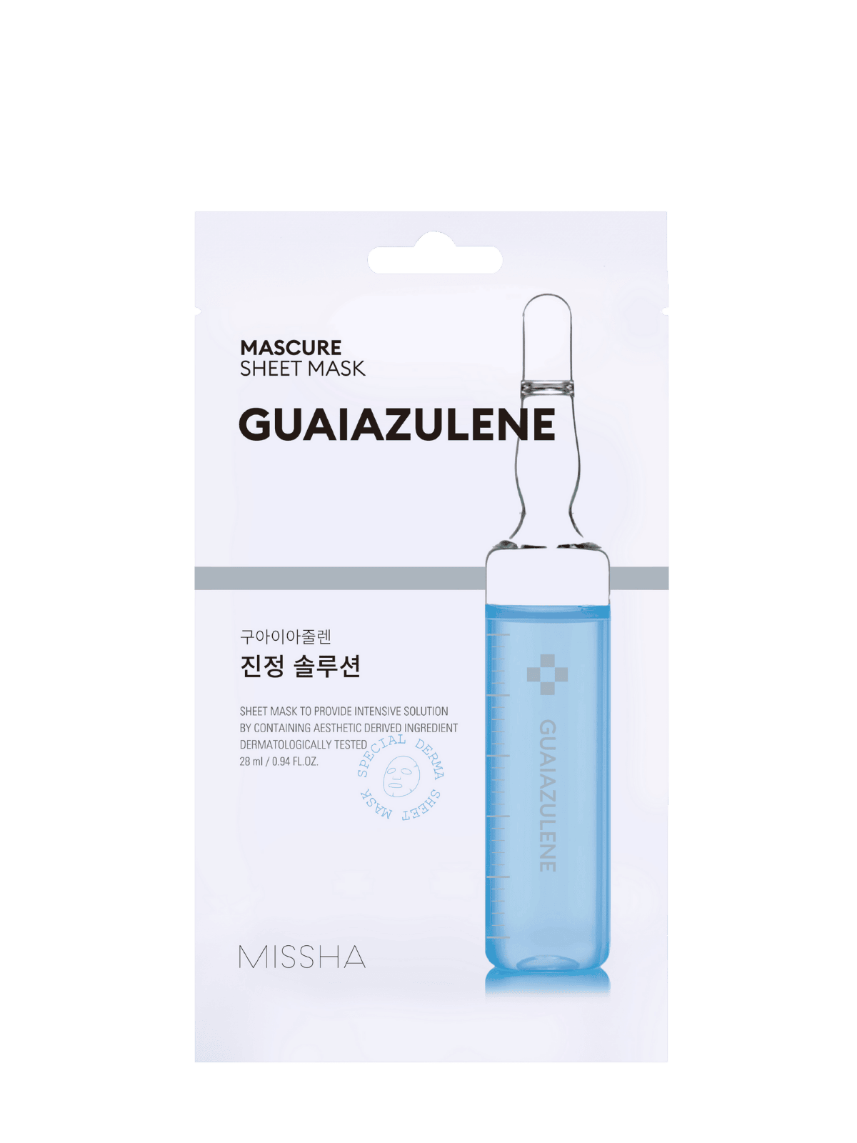 Mascure Calming Guaiazul Sheet Mask
